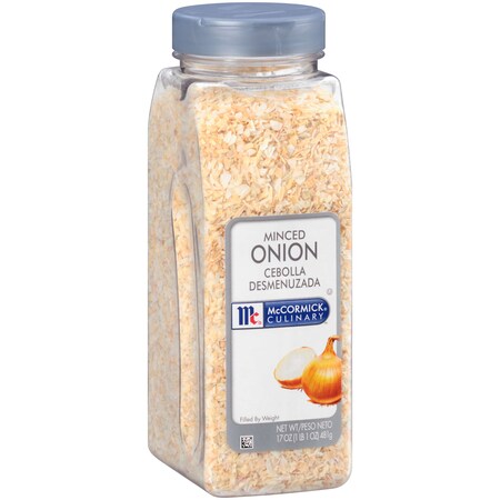 Mccormick McCormick Onion Minced 17 oz. Container, PK6 900210225